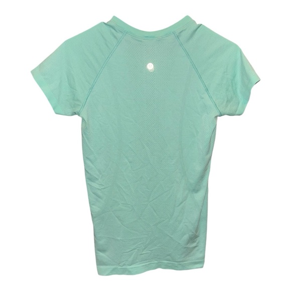 wild mint short sleeve lululemon swiftly tech size 6 - Picture 2 of 4